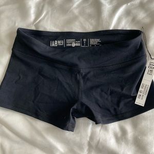 NWT Black IAB shorts.‎ Size Small.